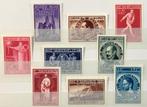 Nrs. 728-736. 1946. MNH**. Culturele werken. OBP: 18,00 euro, Postzegels en Munten, Postzegels | Europa | België, Orginele gom