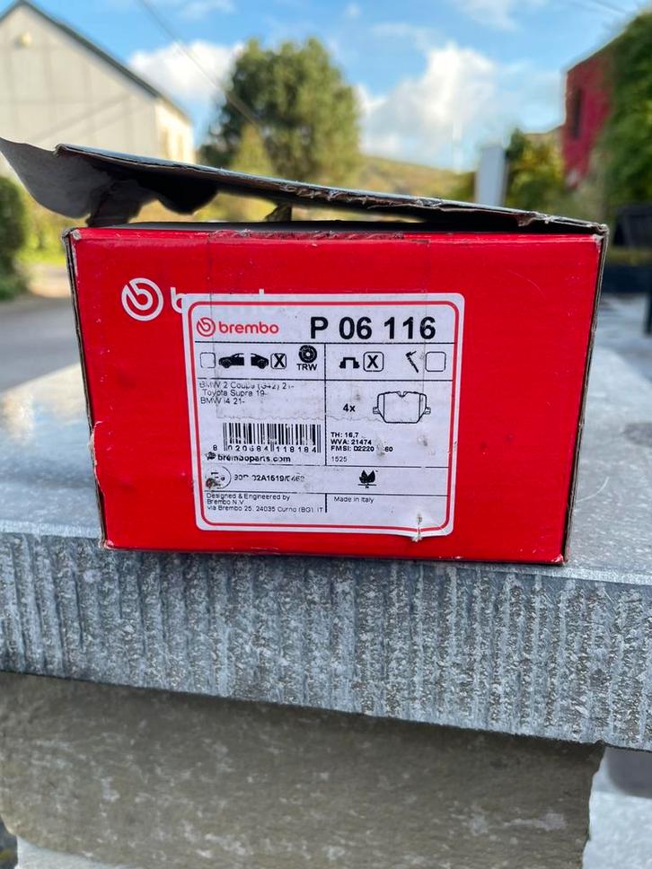 bmw serie 3 plaquette de frein, Auto-onderdelen, Remmen en Aandrijving, BMW, Nieuw, Ophalen of Verzenden