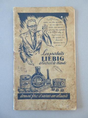 vieux bloc-notes pour soupes Liebig - OXO, Envoi, Comme neuf, Ustensile