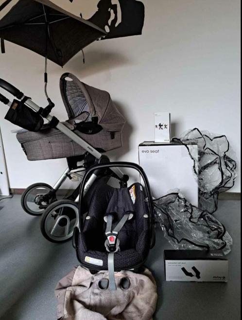 Kinderwagen met alle benodigdheden en autostoeltje, Kinderen en Baby's, Kinderwagens en Combinaties, Zo goed als nieuw, Kinderwagen