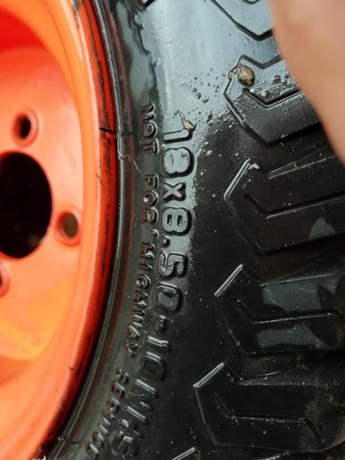 Grassmaster OTR maaimachine, tractorwiel: 18 x 8,50 - 10 NHS, Tuin en Terras, Zitmaaiers, Zo goed als nieuw, Ophalen