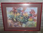 pastel fleur signe dora prower, Ophalen of Verzenden