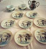 Japans handgeschilderd, gebakservies - kleine schade, Enlèvement