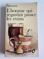 Georges Simenon : L'homme qui regardait passer les trains (, Livres, Policiers, Georges Simenon, Utilisé, Enlèvement ou Envoi