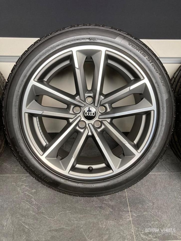 19” originele Audi Q3 F3 velgen + banden 5x112 83A601025B, Auto-onderdelen, Banden en Velgen, Banden en Velgen, Zomerbanden, 19 inch