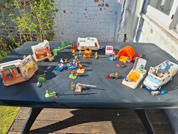 Camping Playmobil (verschillende sets samen) beschikbaar voor biedingen