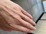 Ring 18K Goud met diamant, Handtassen en Accessoires, Ringen, Ophalen, Nieuw, Met edelsteen, Dame
