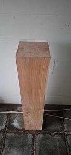 18 x 18 x 90cm Industriele eiken zuil/balk/pilaar/sokkel., Ophalen