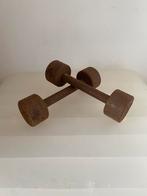 Paar vintage gietijzeren halters, Antiek en Kunst, Ophalen of Verzenden