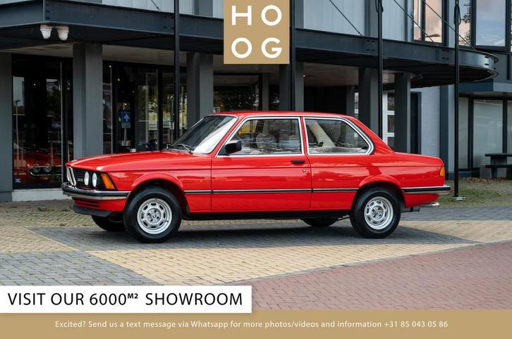 BMW 3-serie 320 ( E21 ) (bj 1979), Auto's, Oldtimers, Bedrijf, Te koop, BMW, Benzine, Coupé, 2 deurs, Handgeschakeld, Rood, Beige