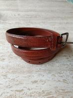 Ceinture Ralph Lauren, cuir de lézard. Boucle en argent 925, Ophalen of Verzenden, Zo goed als nieuw