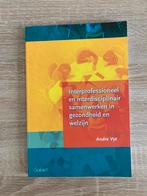 Interprofessioneel en interdisciplinair werken, Nieuw, Ophalen of Verzenden
