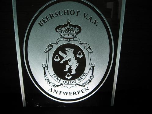 Beerschot VAV Tene Quod Bene Antwerpen Glasraam , Verzamelen, Sportartikelen en Voetbal, Ophalen of Verzenden