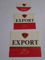 bieretiketten Chevalier Marin Export Rood, Ophalen of Verzenden, Zo goed als nieuw, Overige typen, Overige merken