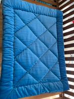 Matelas futon neuf 1m bleu coton, Ophalen of Verzenden