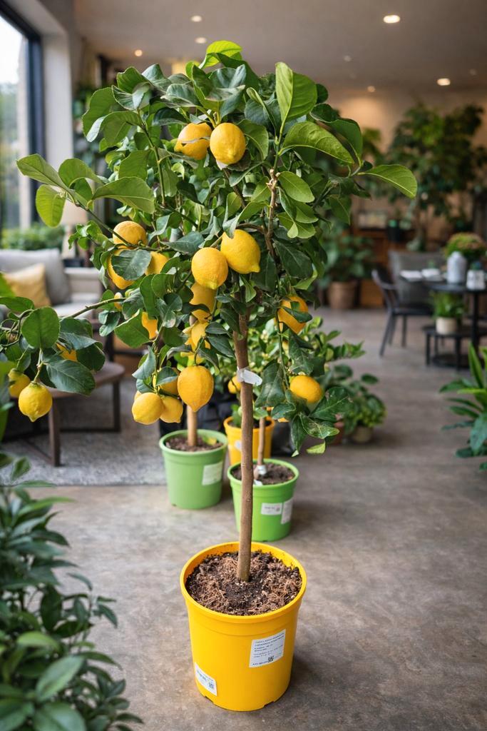 Citrus citroen 4 seizoenen - op voorraad, Tuin en Terras, Planten | Fruitbomen, Ophalen