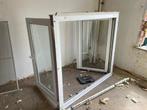 Pvc ramen, dubbele beglazing, Doe-het-zelf en Bouw, Ophalen, Gevelraam of Ruit, Gebruikt, 120 tot 160 cm