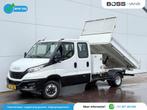 Iveco Daily 35C16 3.0 Dubbele Cabine Kipper Mixto DoKa Dubbe, Auto's, Bestelwagens en Lichte vracht, 4 deurs, Achterwielaandrijving