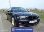 BMW E46 330ci | 2001 | Route 66 Auctions, Auto's, Gebruikt, Zwart, Bedrijf, Handgeschakeld