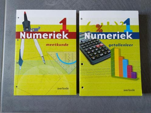 Boeken wiskunde 'Numeriek' voor jaar 1 secundair, Livres, Livres d'étude & Cours, Neuf, Autres niveaux, Enlèvement