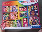 10 in 1 puzzel Rainbow high, Ophalen of Verzenden, Zo goed als nieuw