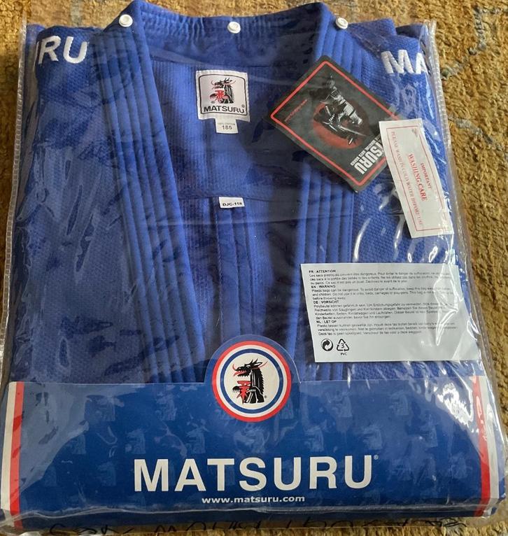 Kimono judo neuf Matsuru 175, Sport en Fitness, Vechtsporten en Zelfverdediging, Nieuw, Judo, Vechtsportpak, Maat XL, Ophalen of Verzenden