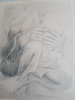 2 kopieën tekeningen Willem Vermandere, Ophalen of Verzenden