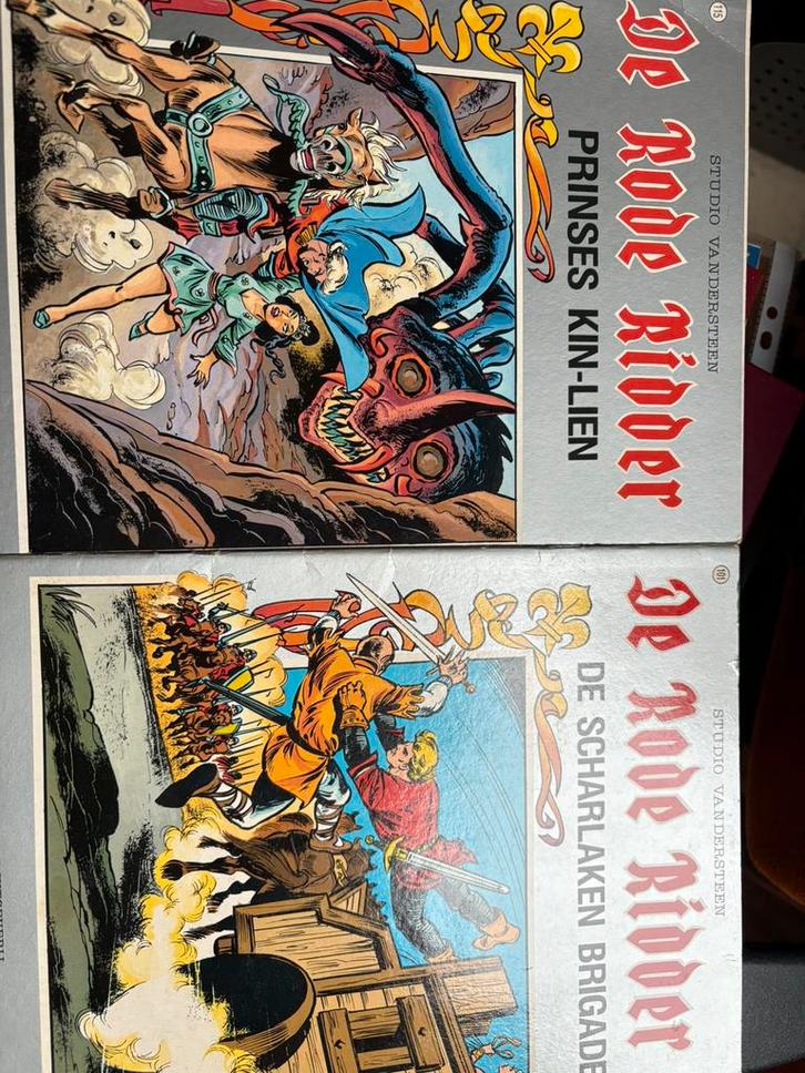 De Rode Ridder nr 115 en nr 101, Boeken, Stripverhalen, Zo goed als nieuw, Ophalen of Verzenden