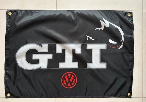 Drapeau Volkswagen GTI, Divers, Drapeaux & Banderoles, Comme neuf