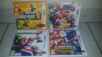 Verschillende Nintendo 3ds games te koop.! beschikbaar voor biedingen