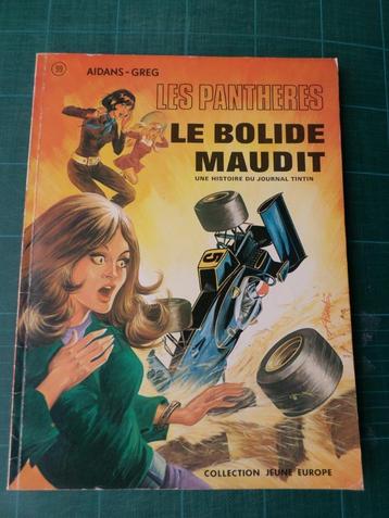 Les panthères – le bolide maudit (Aidans) - 1975 - 48 pages, Enlèvement ou Envoi, Une BD, Utilisé, Aidans