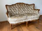 Barok vintage queen Anne sofa Bank zetel salon, Enlèvement ou Envoi