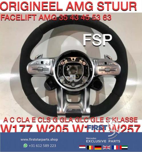 ORIGINEEL FACELIFT 2020 /// AMG STUUR Mercedes A C CLA E GT, Auto-onderdelen, Interieur en Bekleding, Mercedes-Benz, Gebruikt