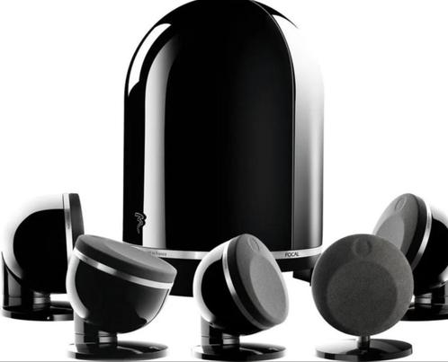 Focal Dôme 5.1 thuisbioscoop met 2 statieven, Audio, Tv en Foto, Home Cinema-sets, 5.1-systeem, Ophalen