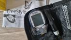Glucosemeter Freestyle+ naalden+ teststrips- Diabetes, Ophalen of Verzenden, Zo goed als nieuw