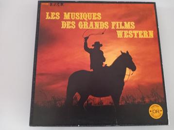 Coffret 3LP en vinyle Grands films Western Cowboy Country Mo, Enlèvement ou Envoi, 12 pouces