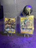 2 Tag Team Pokemon kaarten, Ophalen of Verzenden, Zo goed als nieuw, Meerdere kaarten, Foil