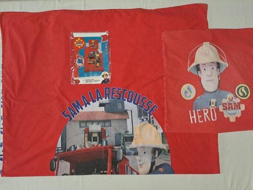 Brandweerman Sam/Sam le pompier dekbedovertrek 140 op 200 cm, Enfants & Bébés, Chambre d'enfant | Linge de lit, Utilisé, Housse de couette