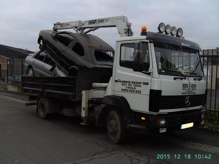 Ferrailleur 0475/853833 Région de Mons Borinage et plus, Bricolage & Construction, Métaux, Utilisé, Fer, Enlèvement