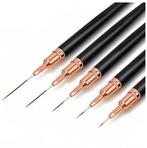 Pinstriping Penselen set 5 stuks, Verzenden, Nieuw, Penseel of Kwast