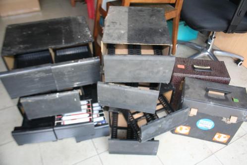 Lot vintage opbergkisten voor vhs cd casette, Audio, Tv en Foto, Overige Audio, Tv en Foto, Ophalen of Verzenden