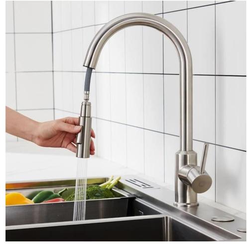keukenmengkraan Cecipa, Doe-het-zelf en Bouw, Sanitair, Zo goed als nieuw, Kraan, Chroom, Ophalen