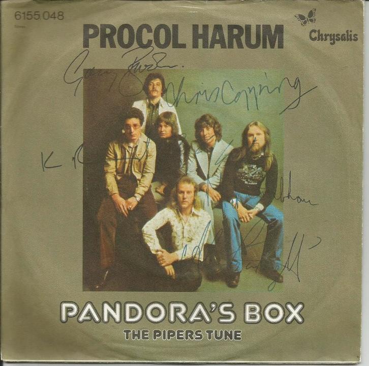 Procol Harum - Pandora's Box / The Pipers Tune, Cd's en Dvd's, Vinyl Singles, Single, Pop, 7 inch, Ophalen of Verzenden