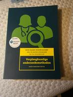 Verpleegkundige onderzoeksmethoden, Boeken, Ophalen, Nieuw, Hoger Onderwijs