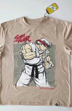 Street Fighter T-shirt (Ryu) - maat L - NIEUW, Kleding | Heren, T-shirts, Nieuw, Maat 52/54 (L), Beige, Ophalen of Verzenden