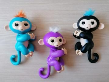 WowWee Fingerlings Aapjes *Nieuwstaat*, Ophalen of Verzenden, Zo goed als nieuw