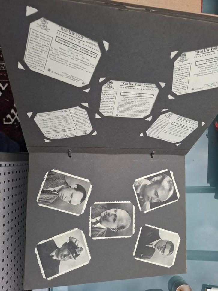 Ken uw volk chromos (2 boeken), Verzamelen, Foto's en Prenten, Ophalen