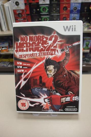 No More Heroes 2: Desperate Struggle (ukv) wii beschikbaar voor biedingen