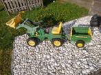 Traptraktor john deere, Kinderen en Baby's, Speelgoed | Buiten | Skelters, Ophalen, Gebruikt, Overige merken, Met kar of aanhanger