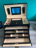 Juwelenkoffer, Ophalen, Gebruikt, Zwart, Hardcase